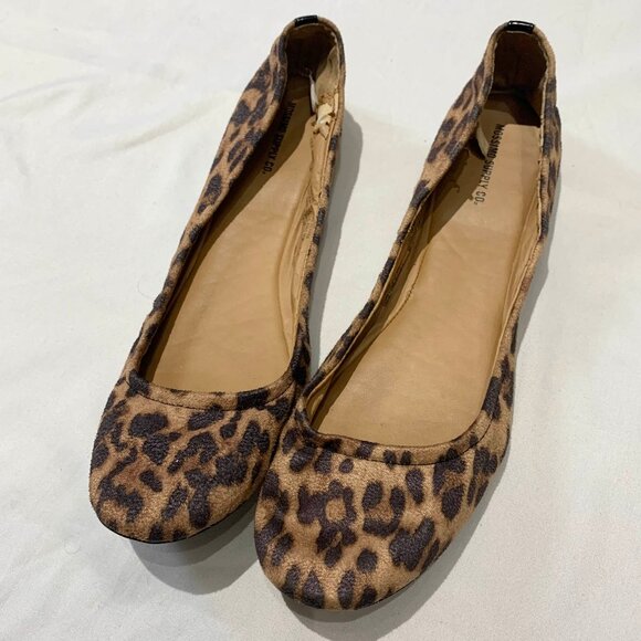 Mossimo Supply Co Leopard Print Ballet Flats Women's Size 11 - Picture 2 of 12